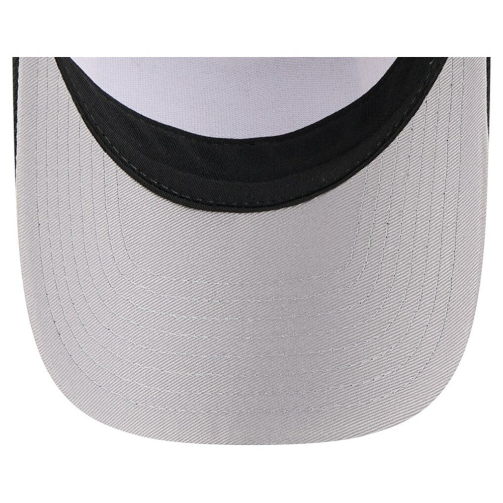 Chicago White Sox New Era Text A-Frame Trucker 9FORTY Hat - Stone/Black - New Era Discount