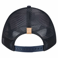 Detroit Tigers New Era Text A-Frame Trucker 9FORTY Hat - Stone/Navy - New Era on Sale