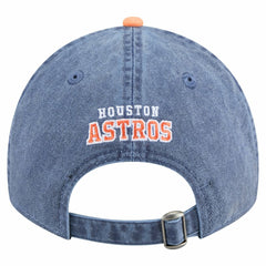 Houston Astros New Era Select 9TWENTY Adjustable Hat - Navy/Orange - New Era Lifestyle