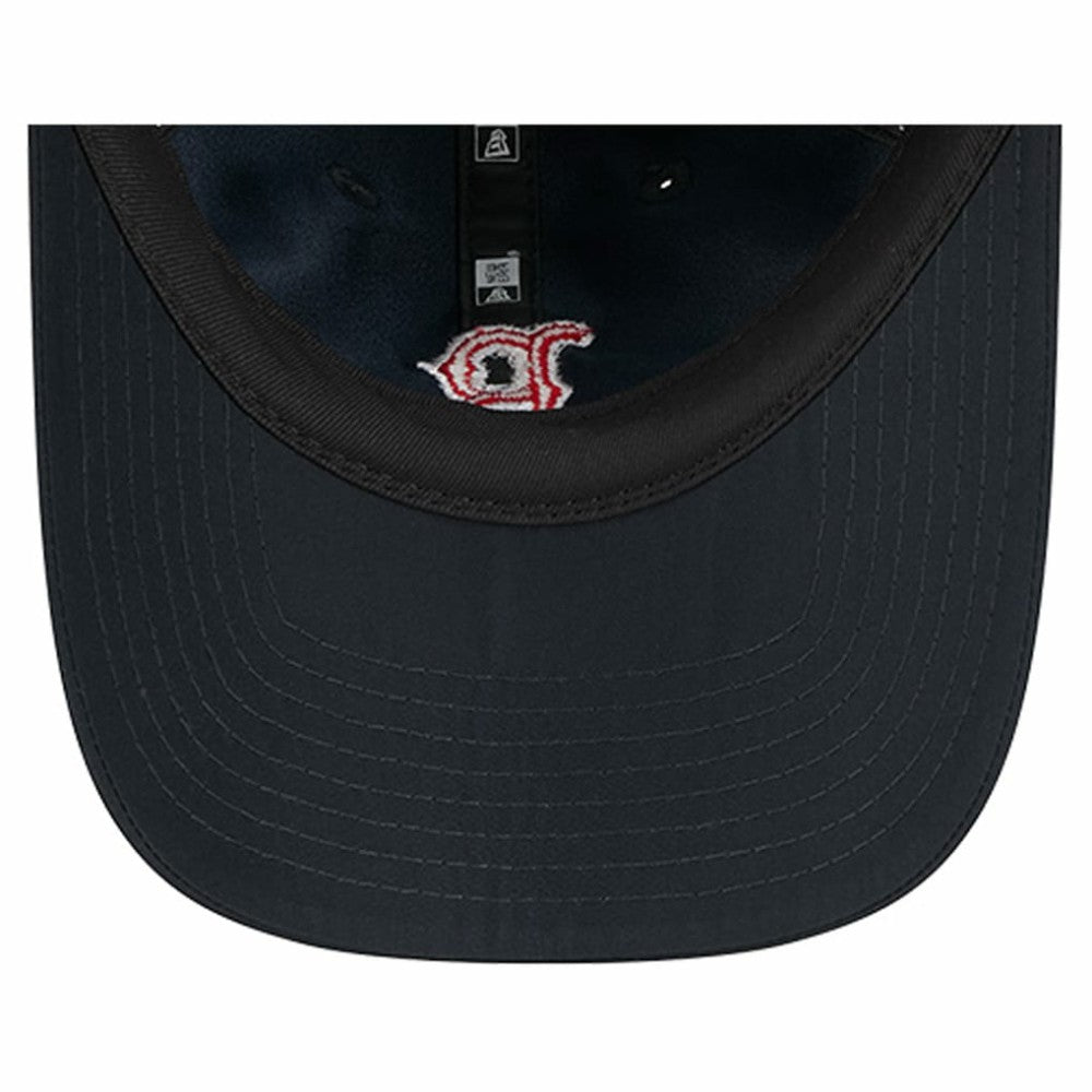 Boston Red Sox New Era Women's Team Pony Tail 9FORTY Flex Hat - Navy - New Era Lifestyle
