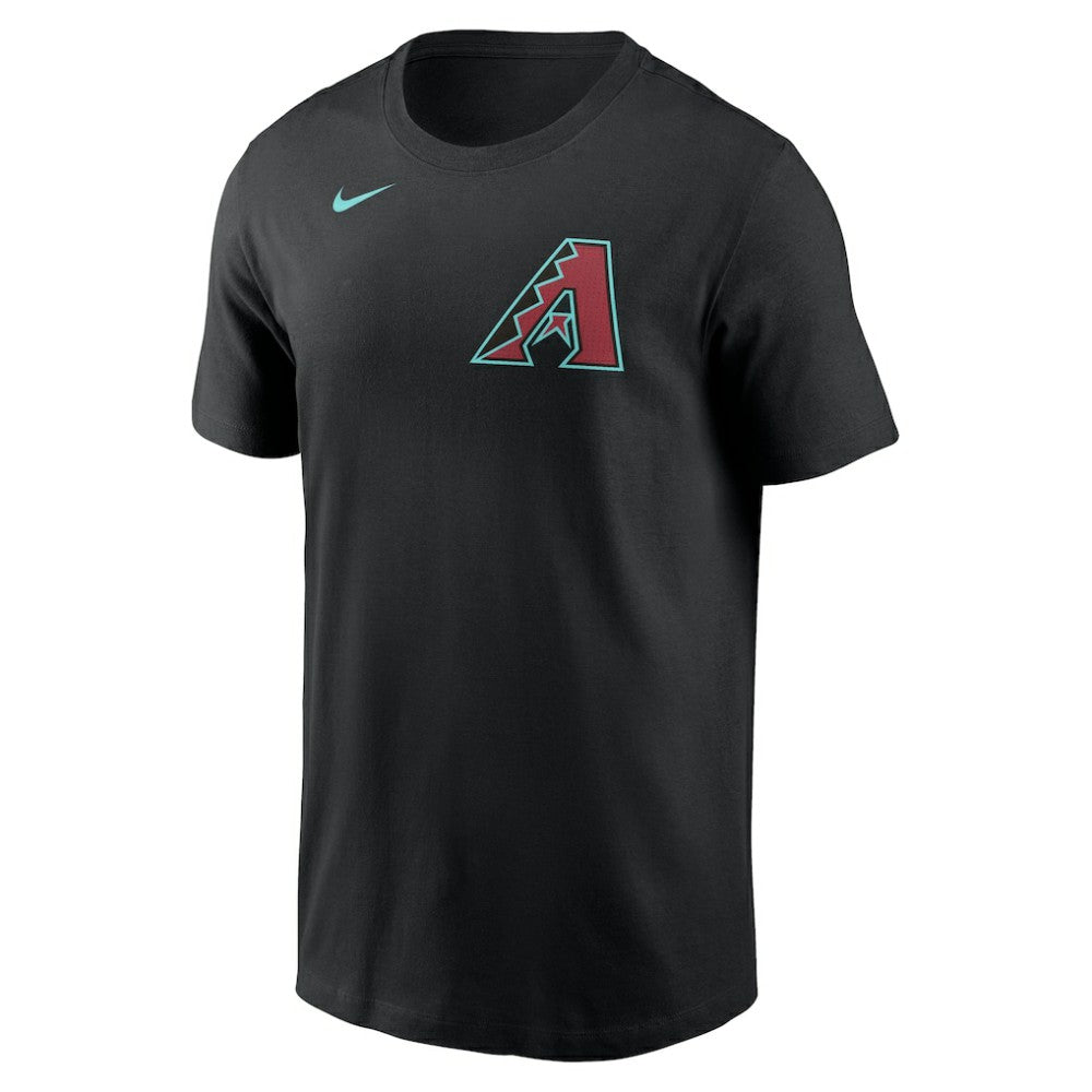 Corbin Burnes Arizona Diamondbacks Nike Fuse Name & Number T-Shirt - Black - Nike on Sale