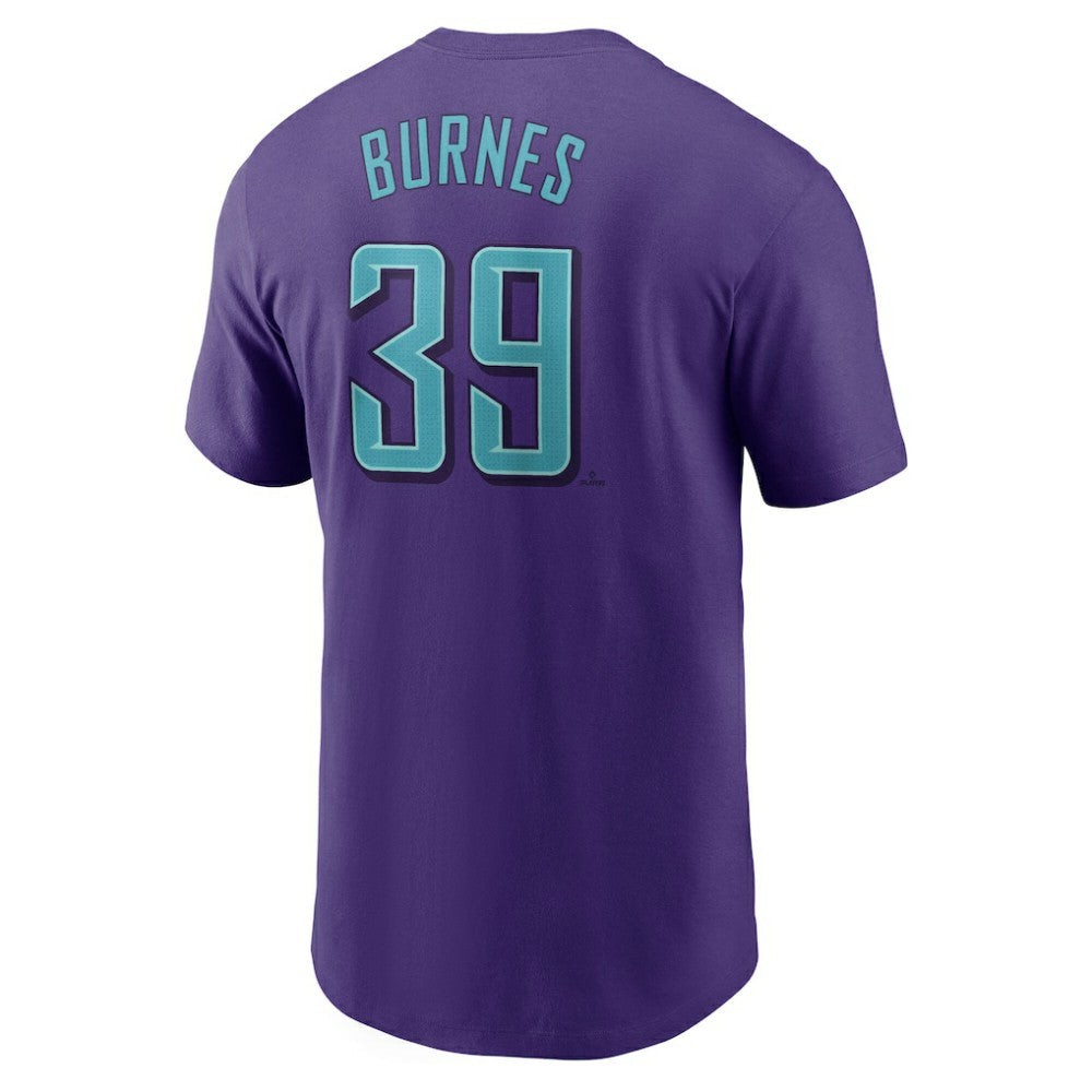 Corbin Burnes Arizona Diamondbacks Nike 2025 City Connect Fuse Name & Number T-Shirt - Purple - Nike Online