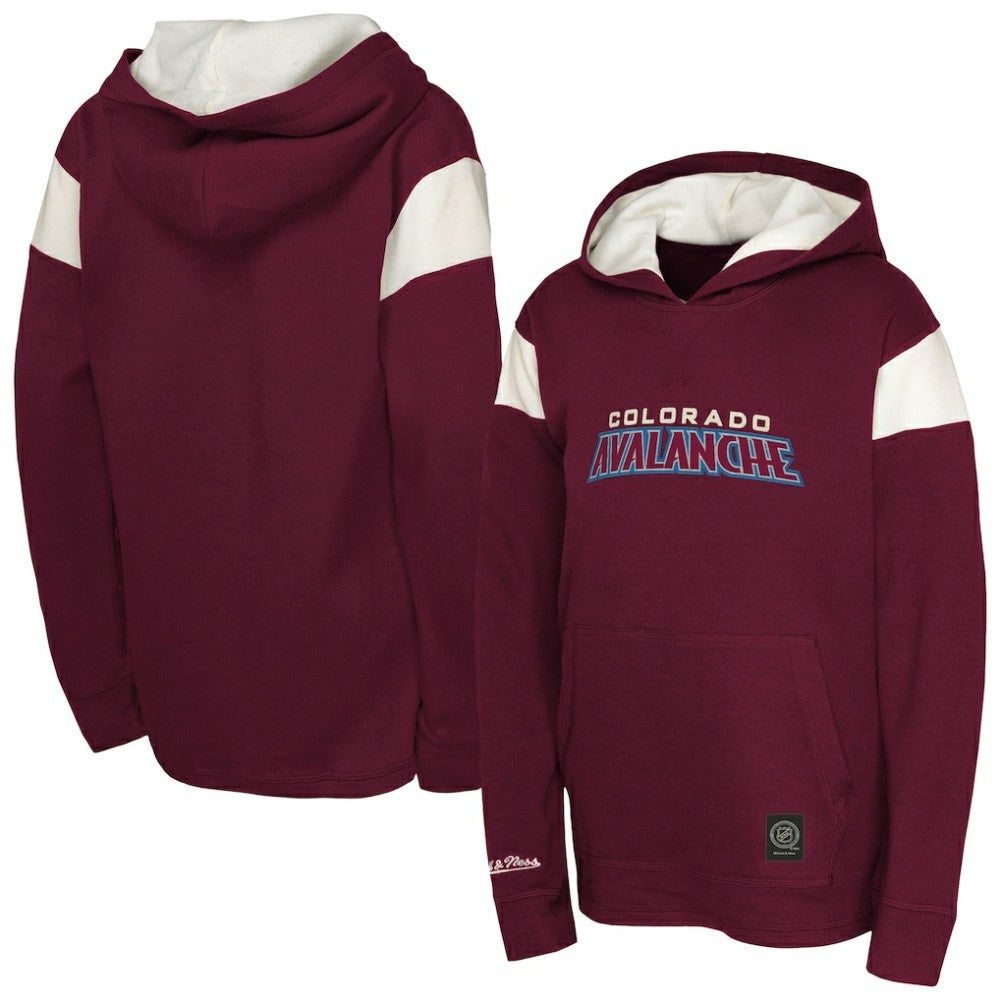Colorado Avalanche Youth Thermal Lightweight Pullover Hoodie - Burgundy - NHL 202734098