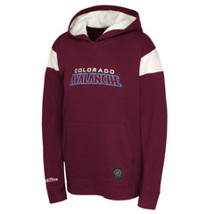 Colorado Avalanche Youth Thermal Lightweight Pullover Hoodie - Burgundy - NHL 202734098