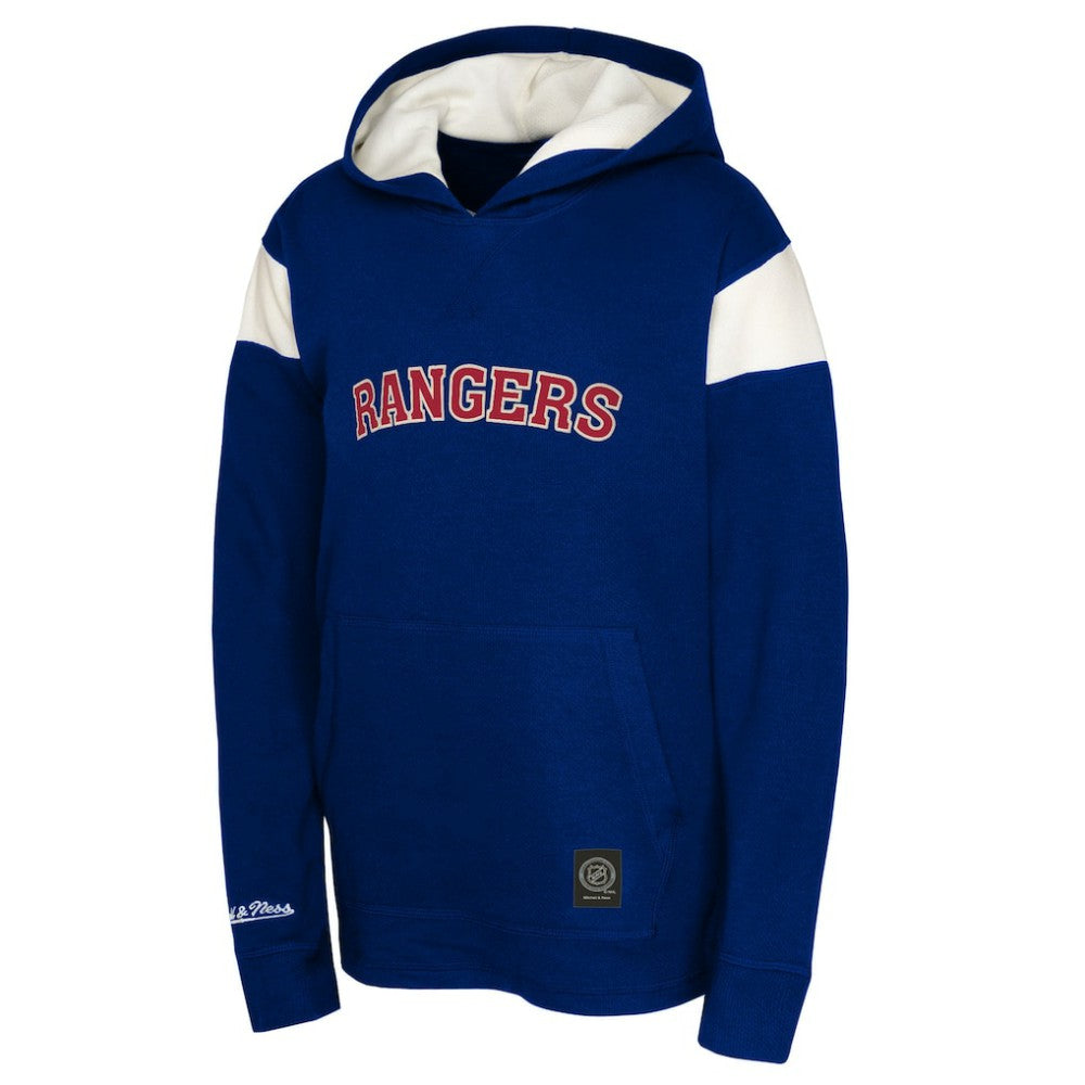 New York Rangers Youth Thermal Lightweight Pullover Hoodie - Navy - NHL 202734099