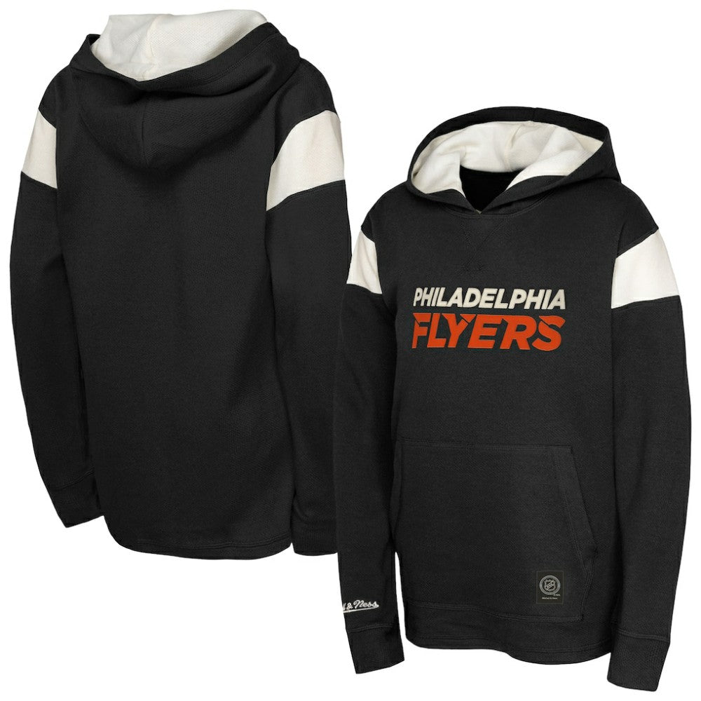 Philadelphia Flyers Youth Thermal Lightweight Pullover Hoodie - Black - NHL 202734100