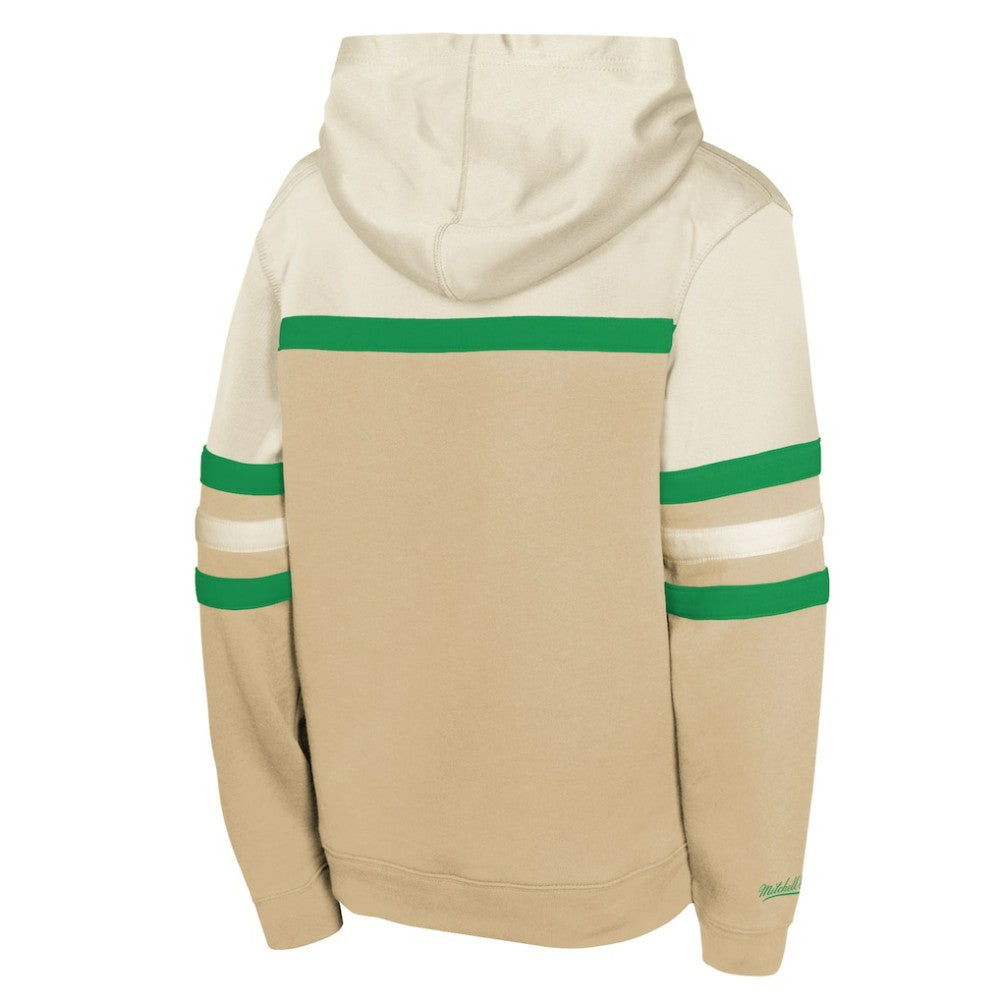 Dallas Stars Mitchell & Ness Youth Head Coach Pullover Hoodie - Tan - NHL 202734122
