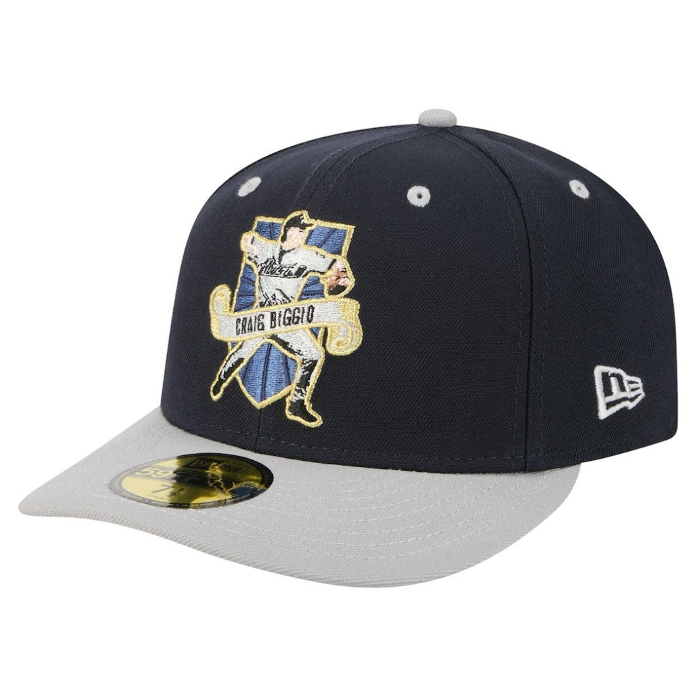Craig Biggio Houston Astros New Era 59FIFTY Fitted Hat - Navy - New Era Sale