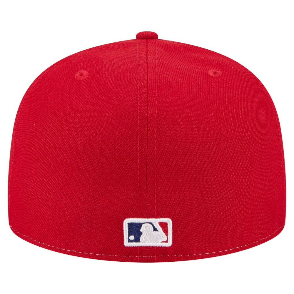 Philadelphia Phillies New Era Repeat 59FIFTY Fitted Hat - White/Red - New Era Lifestyle