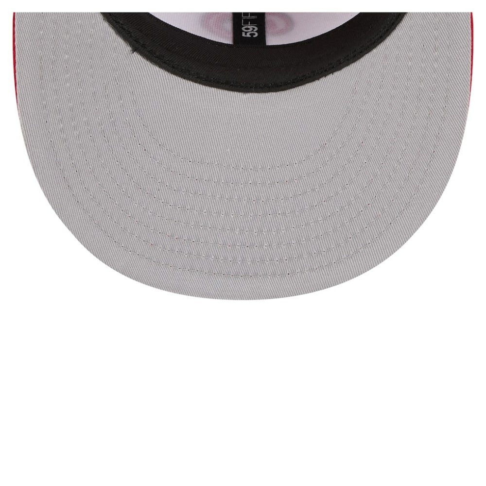 Philadelphia Phillies New Era Repeat 59FIFTY Fitted Hat - White/Red - New Era Lifestyle