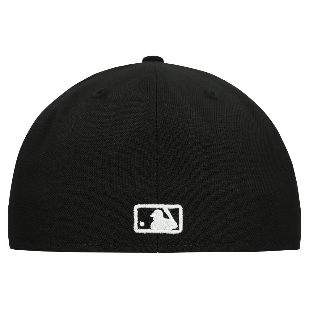 Cleveland Guardians New Era Tri-Hit 59FIFTY Fitted Hat - Black - New Era Online