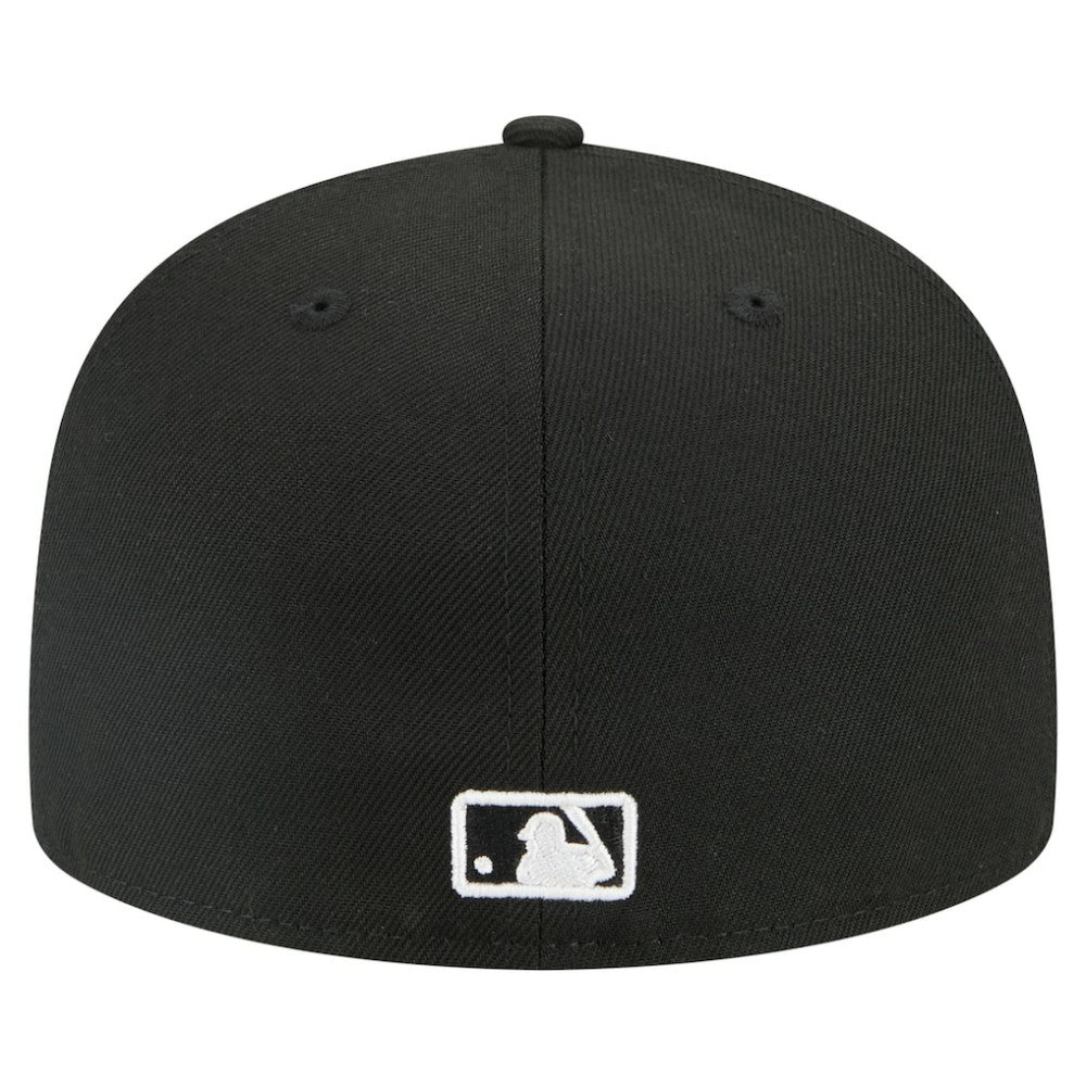 Athletics New Era Tri-Hit 59FIFTY Fitted Hat - Black - New Era Discount