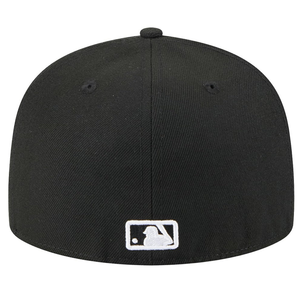 Tampa Bay Rays New Era Tri-Hit 59FIFTY Fitted Hat - Black - New Era Lifestyle