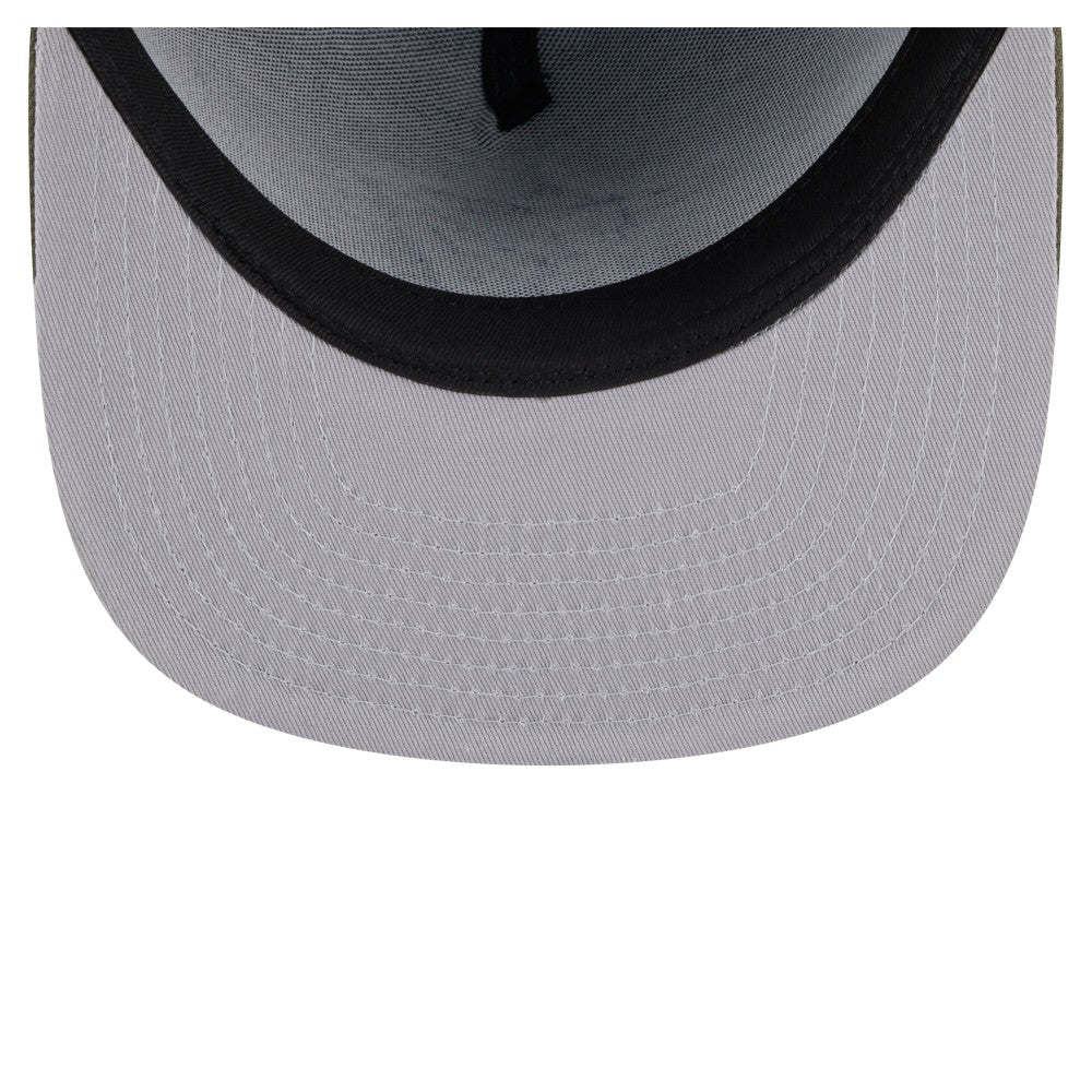 Miami Marlins New Era Color Pack A-Frame 59FIFTY Fitted Hat - Olive - New Era Sale