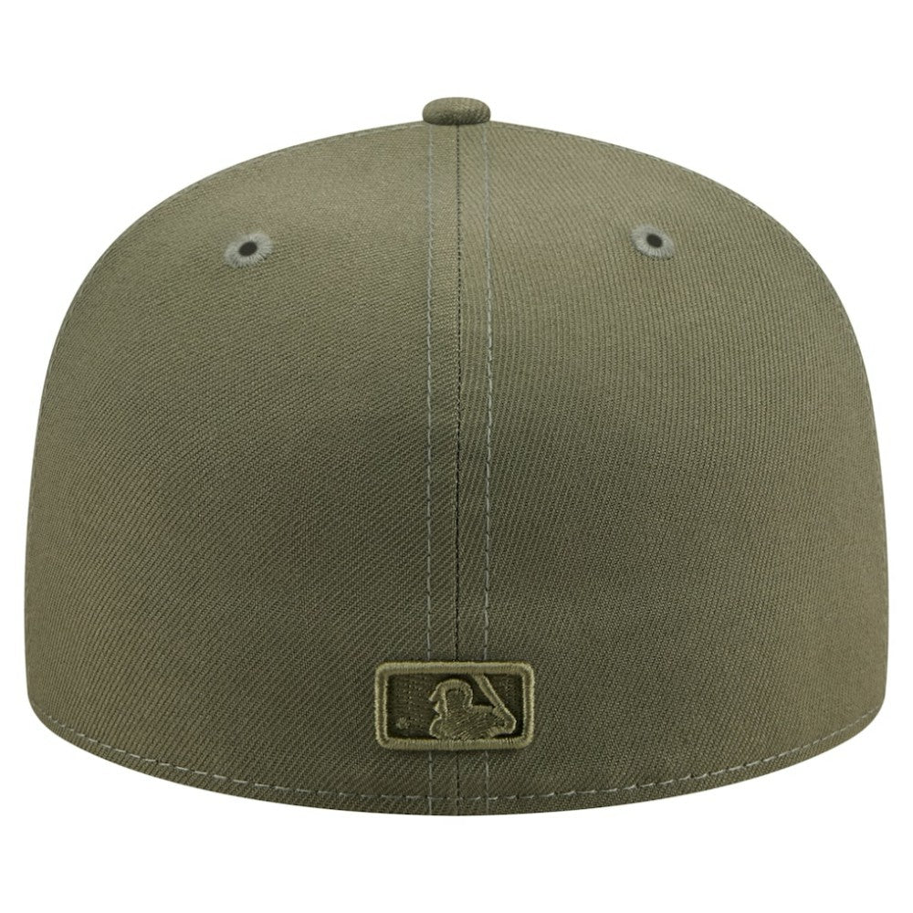 Tampa Bay Rays New Era Color Pack A-Frame 59FIFTY Fitted Hat - Olive - New Era Lifestyle