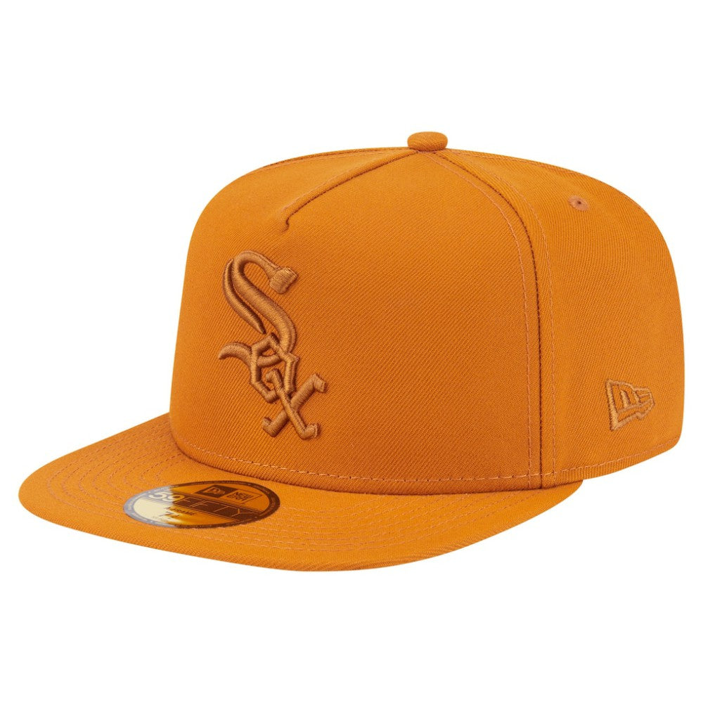 Chicago White Sox New Era Color Pack A-Frame 59FIFTY Fitted Hat - Orange - New Era Online
