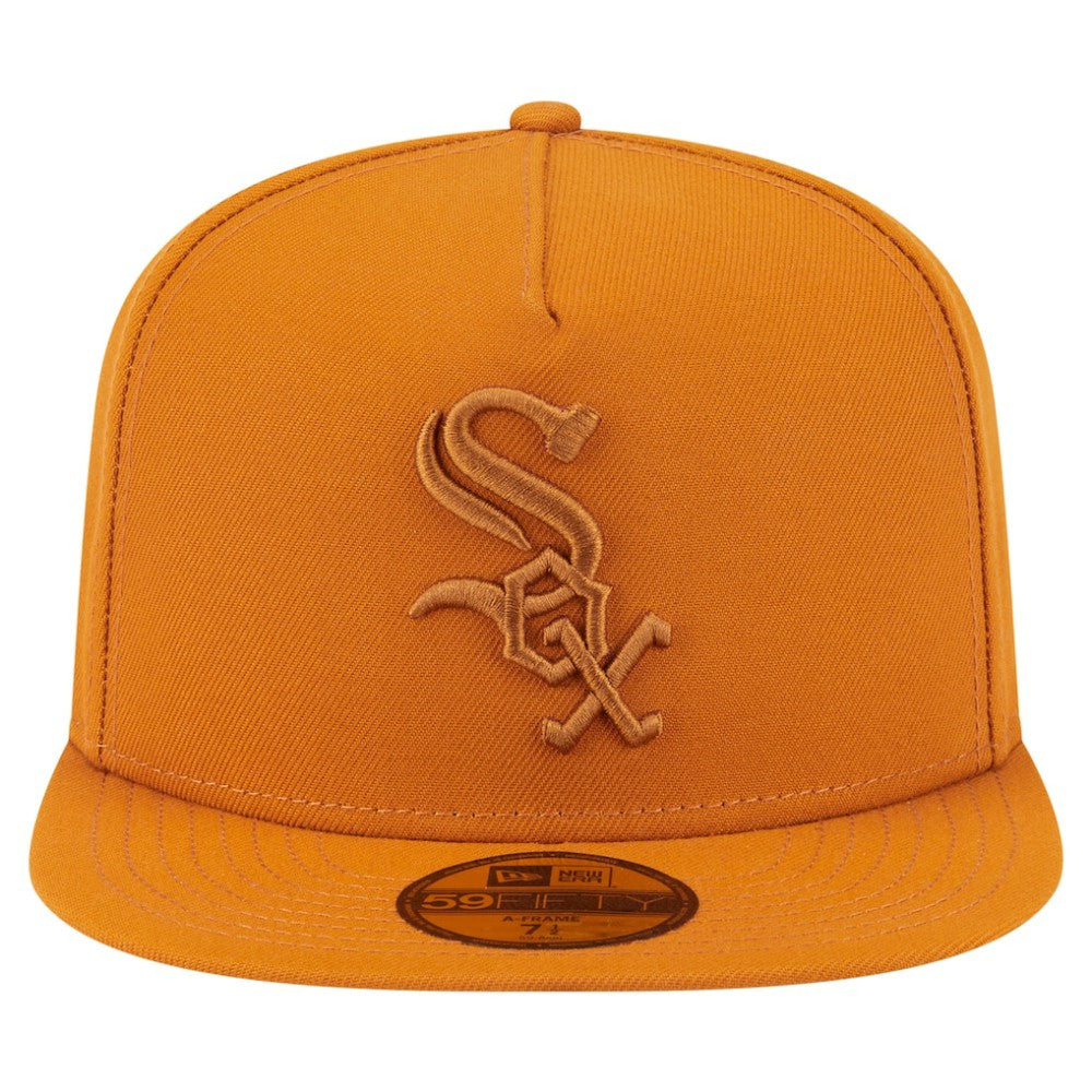 Chicago White Sox New Era Color Pack A-Frame 59FIFTY Fitted Hat - Orange - New Era Online