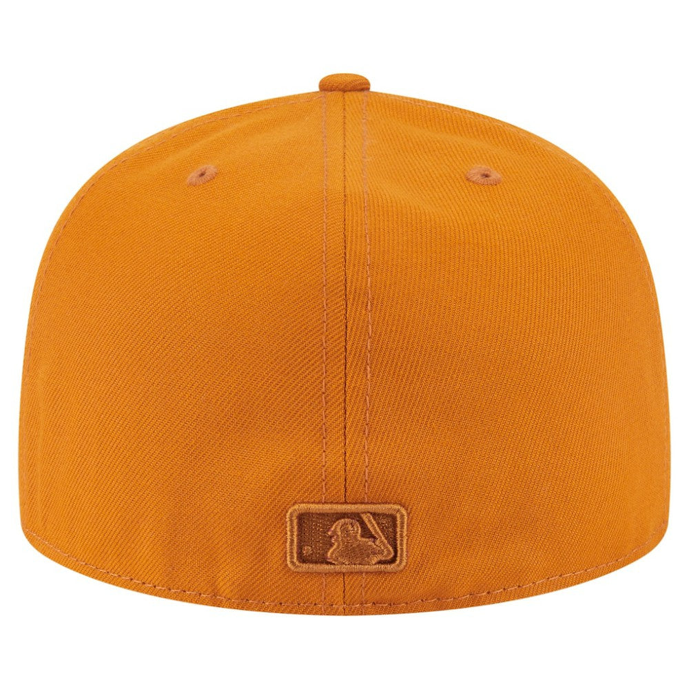 Atlanta Braves New Era Color Pack A-Frame 59FIFTY Fitted Hat - Orange - New Era Discount
