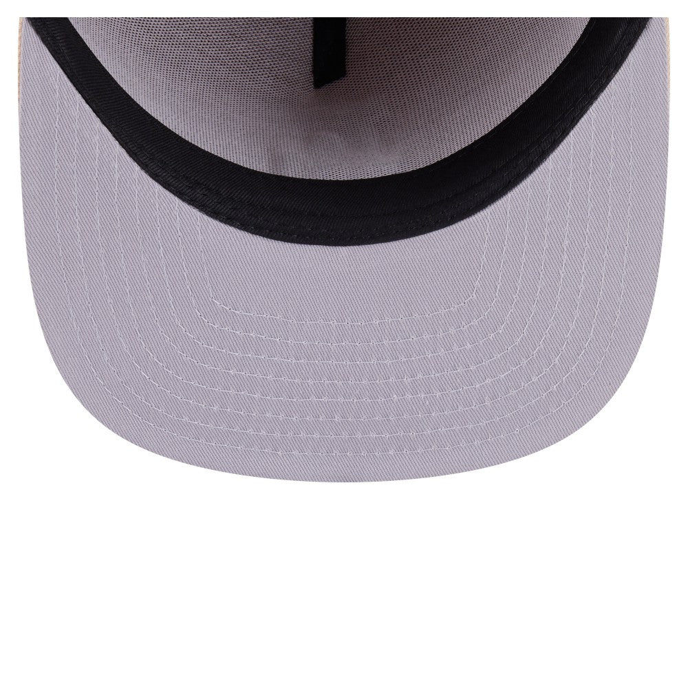 Los Angeles Dodgers New Era Two-Tone Color Pack A-Frame 59FIFTY Fitted Hat - Orange/Light Beige - New Era Online