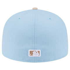 Chicago White Sox New Era Two-Tone Color Pack A-Frame 59FIFTY Fitted Hat - Light Blue/Cream - New Era Lifestyle