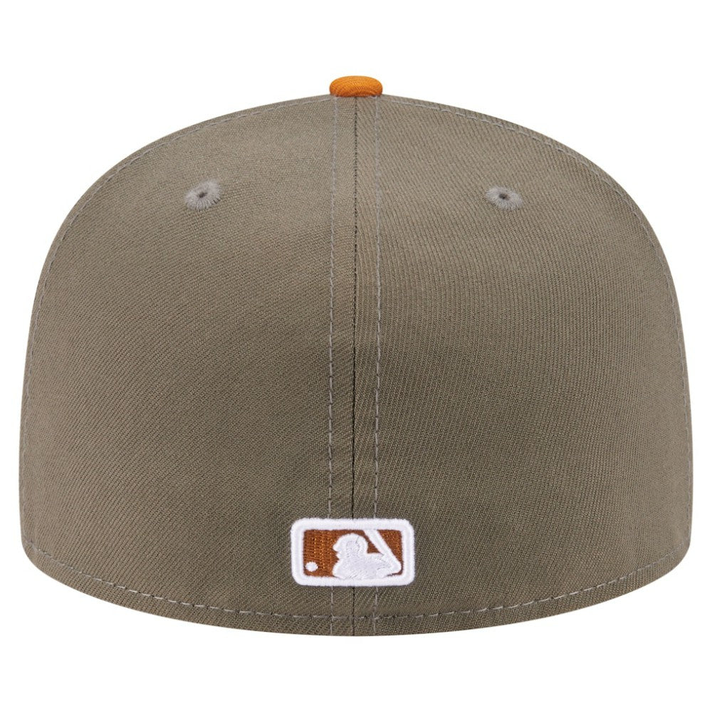 Chicago White Sox New Era Two-Tone Color Pack A-Frame 59FIFTY Fitted Hat - Olive/Orange - New Era on Sale