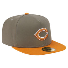 Cincinnati Reds New Era Two-Tone Color Pack A-Frame 59FIFTY Fitted Hat - Olive/Orange - New Era Sale