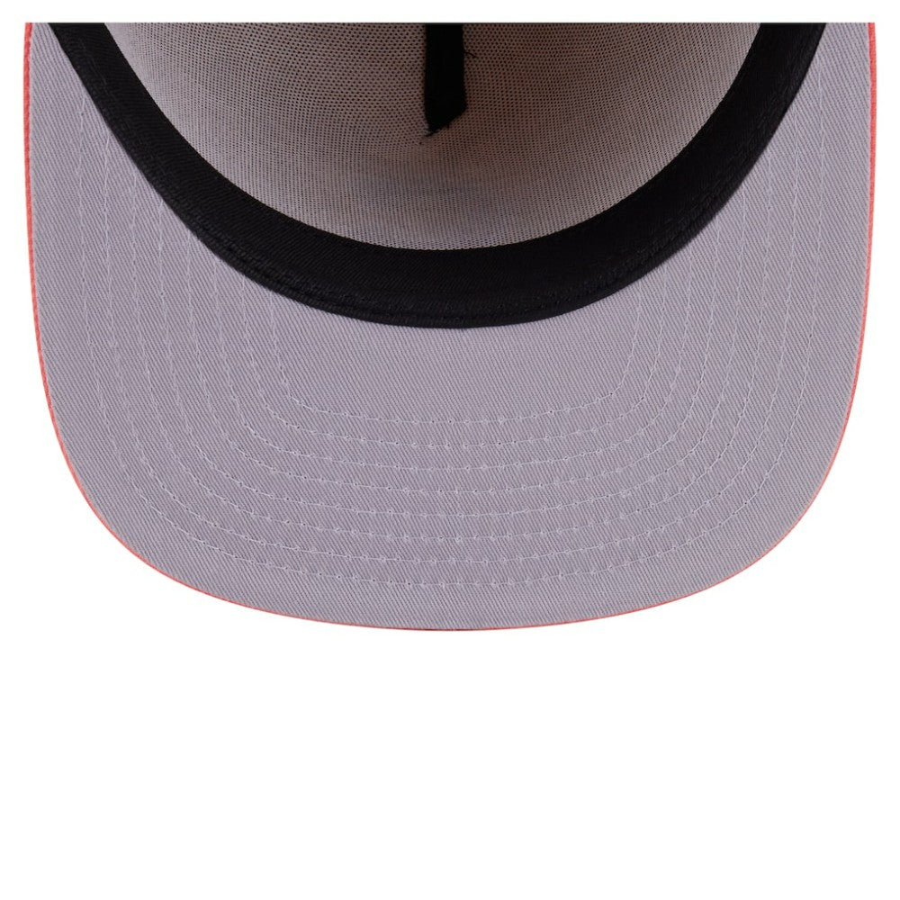 Chicago Cubs New Era Two-Tone Color Pack A-Frame 59FIFTY Fitted Hat - Light Beige/Coral - New Era Online