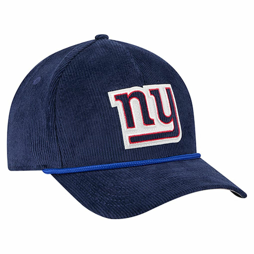 New York Giants New Era Cord Corduroy 9FORTY A-Frame Adjustable Hat Royal