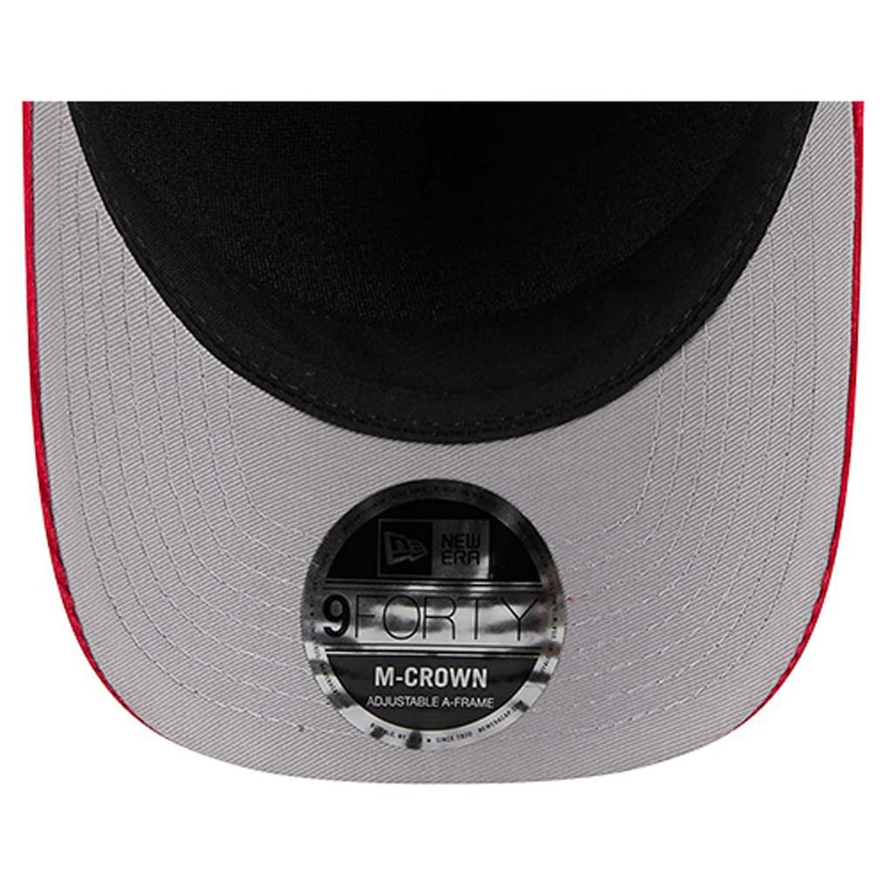 San Francisco 49ers New Era Cord Corduroy 9FORTY A-Frame Adjustable Hat Scarlet