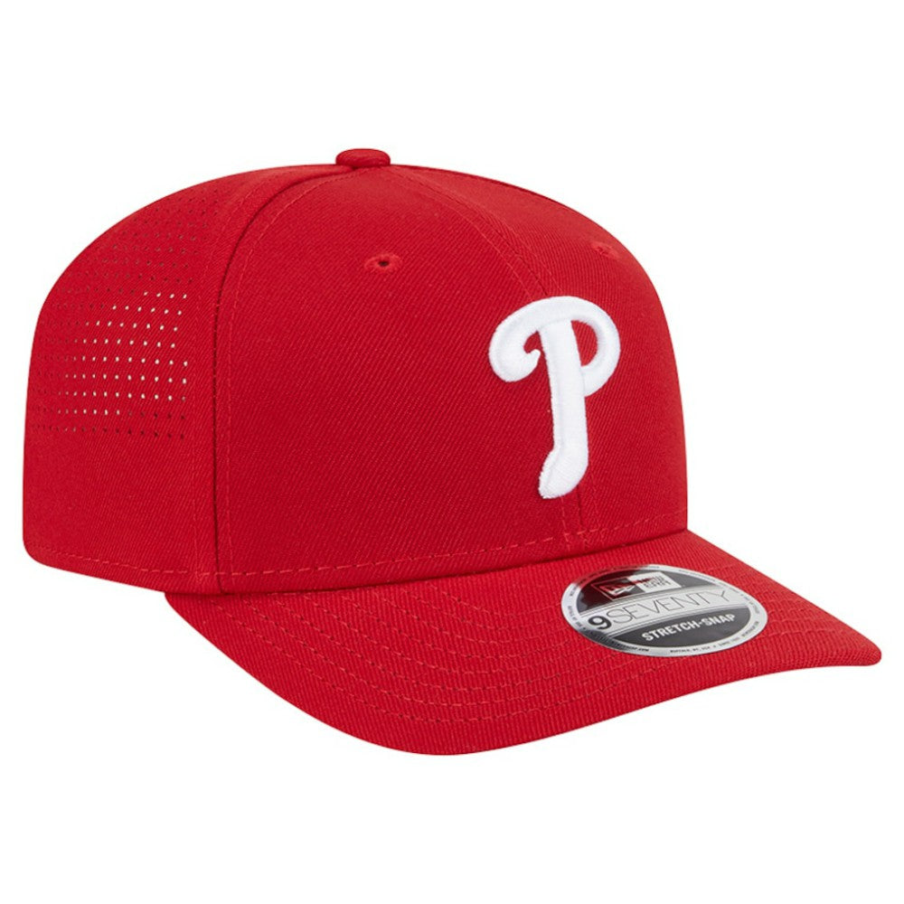 Philadelphia Phillies New Era Performance 9SEVENTY Adjustable Hat - Red - New Era Lifestyle