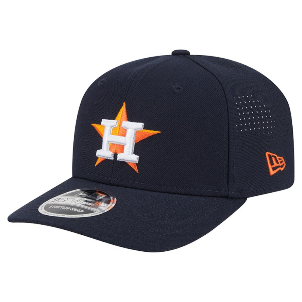 Houston Astros New Era Performance 9SEVENTY Stretch-Snap Hat - Navy - New Era on Sale