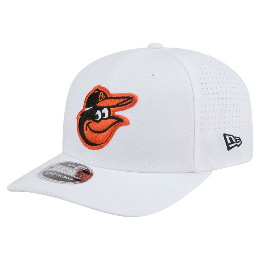Baltimore Orioles New Era COOLERA 9SEVENTY Adjustable Hat - White - New Era Online