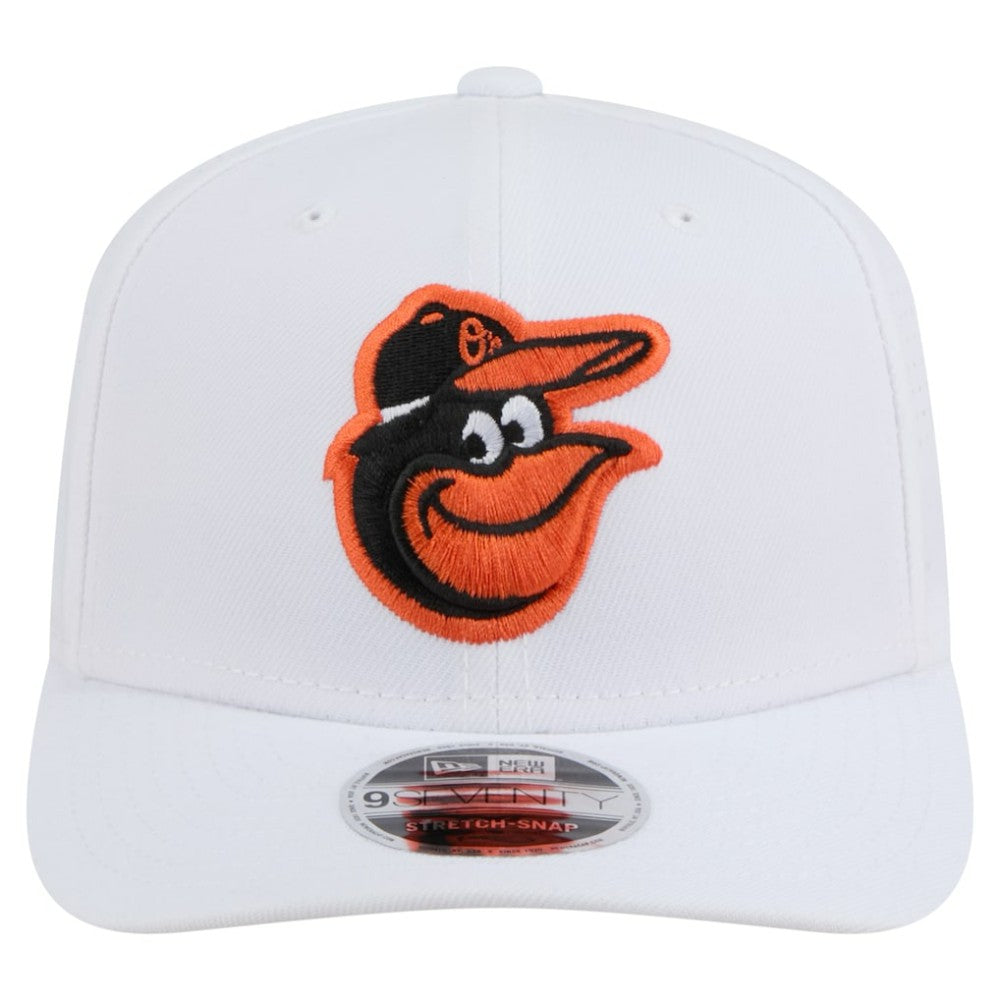 Baltimore Orioles New Era COOLERA 9SEVENTY Adjustable Hat - White - New Era Online