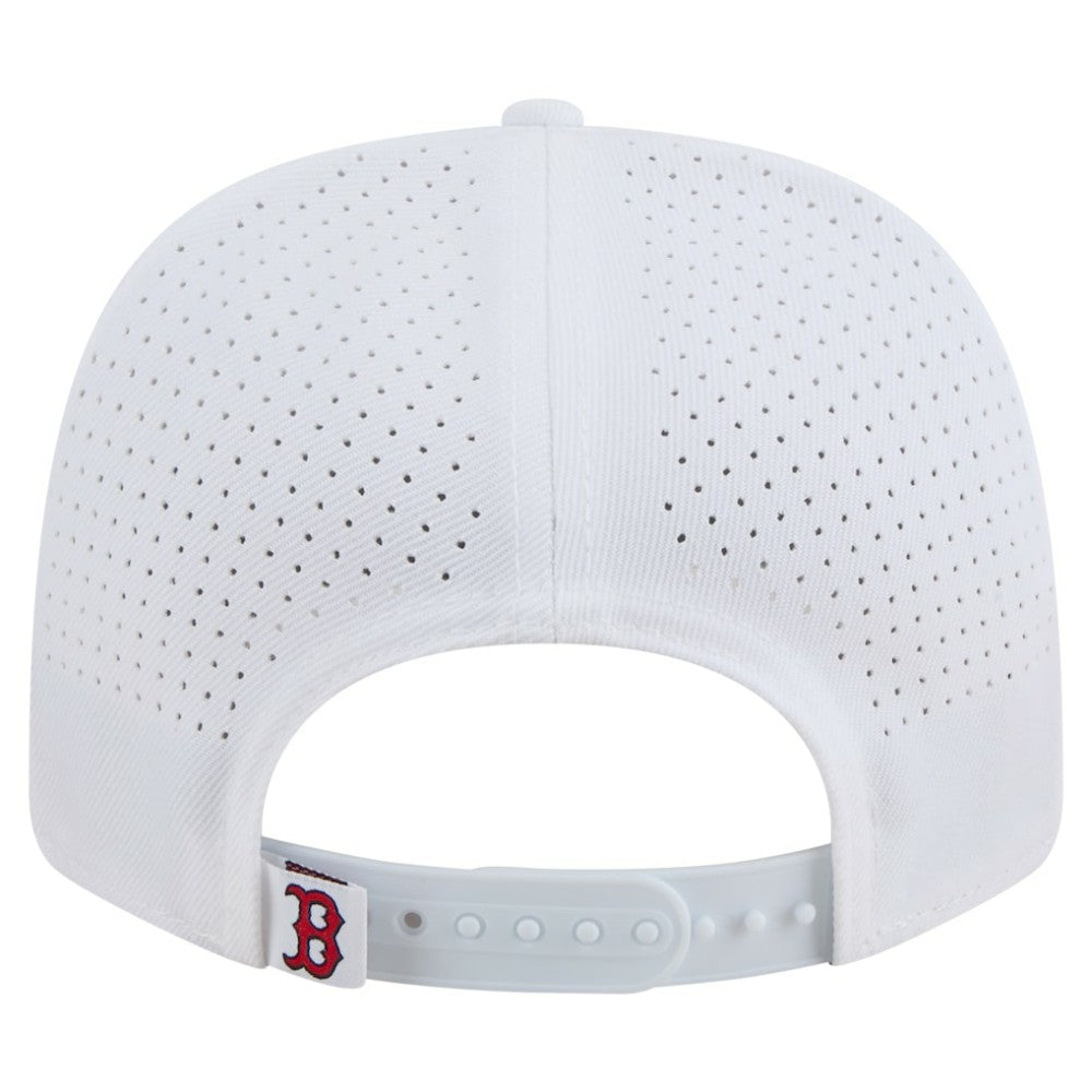 Boston Red Sox New Era COOLERA 9SEVENTY Adjustable Hat - White - New Era Sale