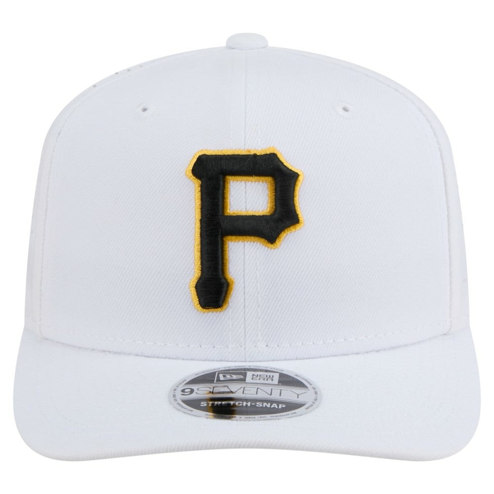 Pittsburgh Pirates New Era COOLERA 9SEVENTY Adjustable Hat - White - New Era Lifestyle