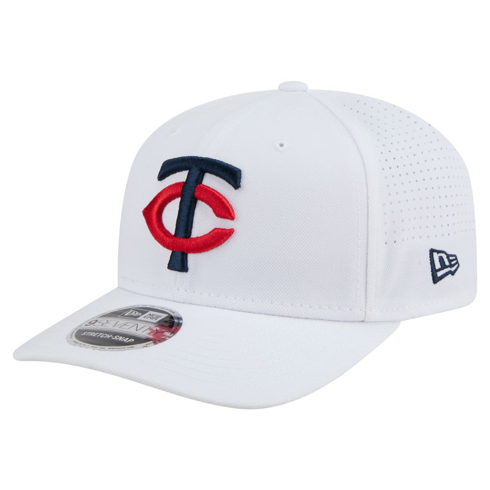 Minnesota Twins New Era COOLERA 9SEVENTY Adjustable Hat - White - New Era Online