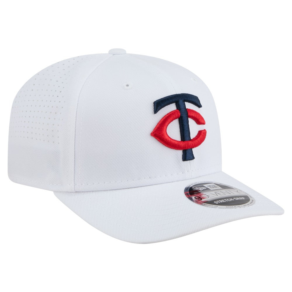 Minnesota Twins New Era COOLERA 9SEVENTY Adjustable Hat - White - New Era Online