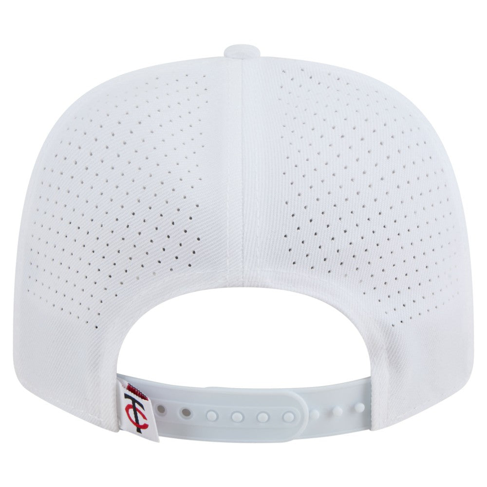 Minnesota Twins New Era COOLERA 9SEVENTY Adjustable Hat - White - New Era Online
