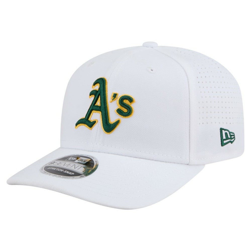 Athletics New Era COOLERA 9SEVENTY Adjustable Hat - White - New Era Lifestyle