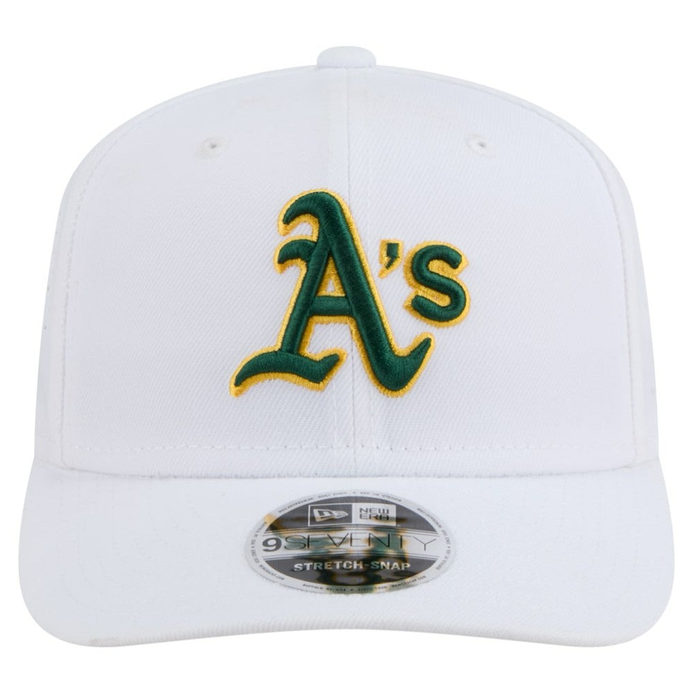 Athletics New Era COOLERA 9SEVENTY Adjustable Hat - White - New Era Lifestyle