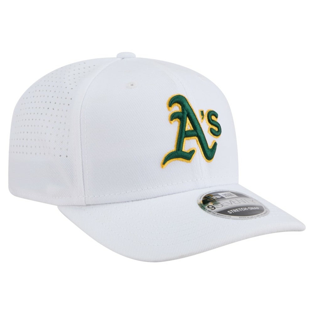 Athletics New Era COOLERA 9SEVENTY Adjustable Hat - White - New Era Lifestyle