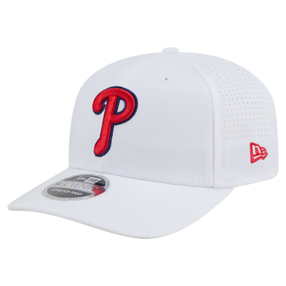 Philadelphia Phillies New Era COOLERA 9SEVENTY Adjustable Hat - White - New Era Sale