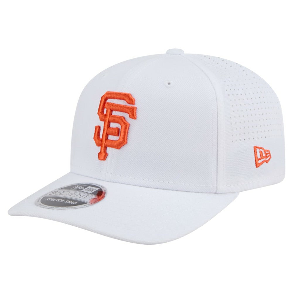 San Francisco Giants New Era COOLERA 9SEVENTY Adjustable Hat - White - New Era Online
