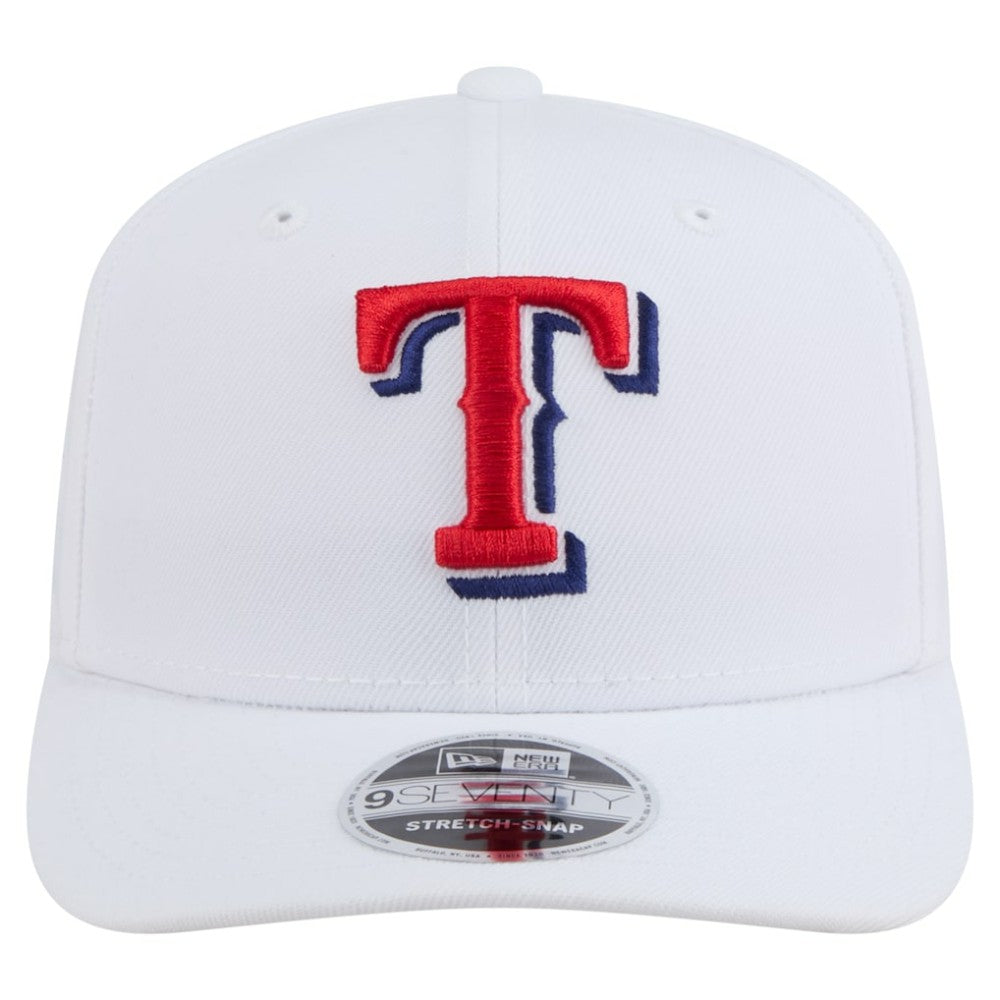 Texas Rangers New Era COOLERA 9SEVENTY Adjustable Hat - White - New Era on Sale