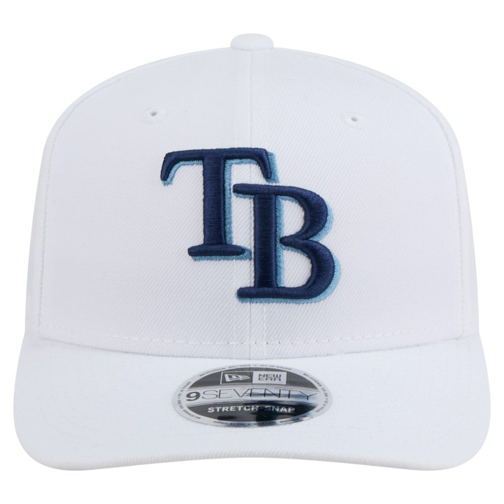 Tampa Bay Rays New Era COOLERA 9SEVENTY Adjustable Hat - White - New Era Online