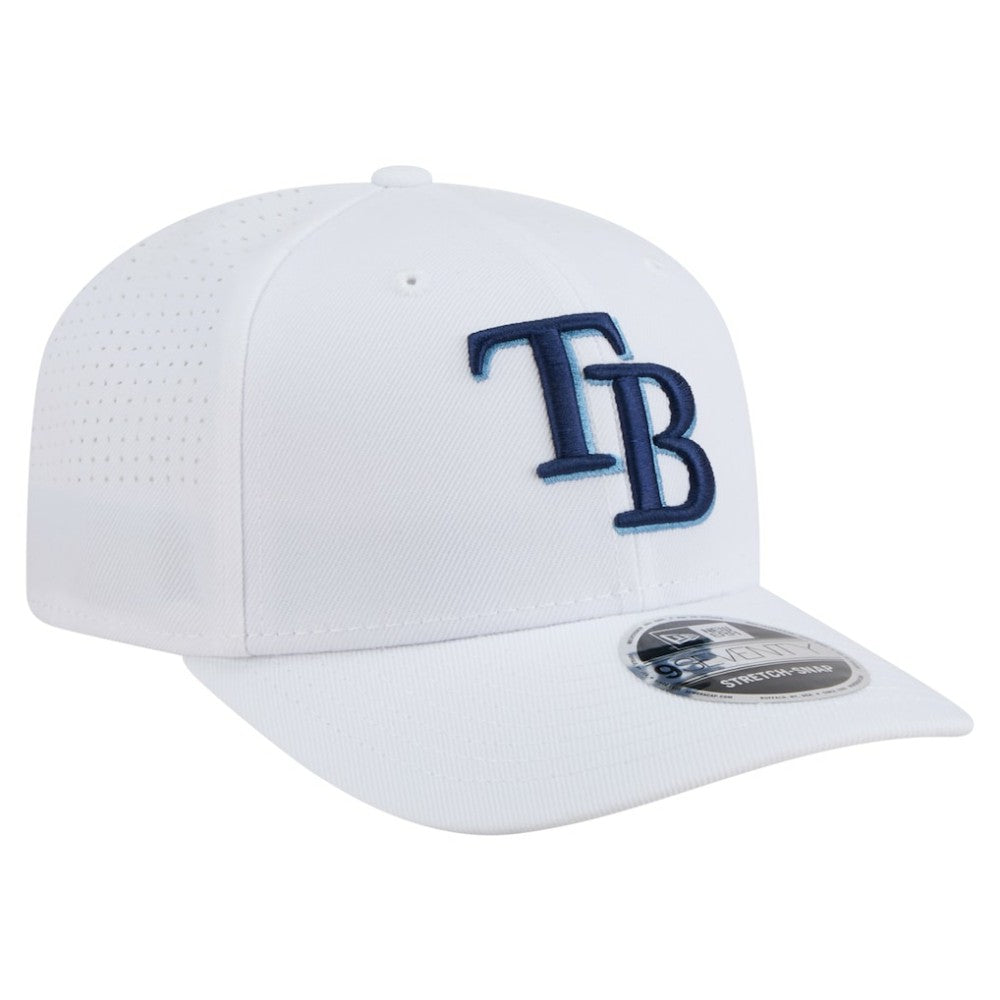 Tampa Bay Rays New Era COOLERA 9SEVENTY Adjustable Hat - White - New Era Online