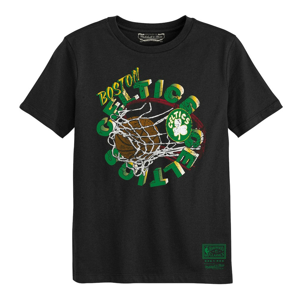 Boston Celtics Preschool In The Net T-Shirt Black | Mitchell & Ness outlet