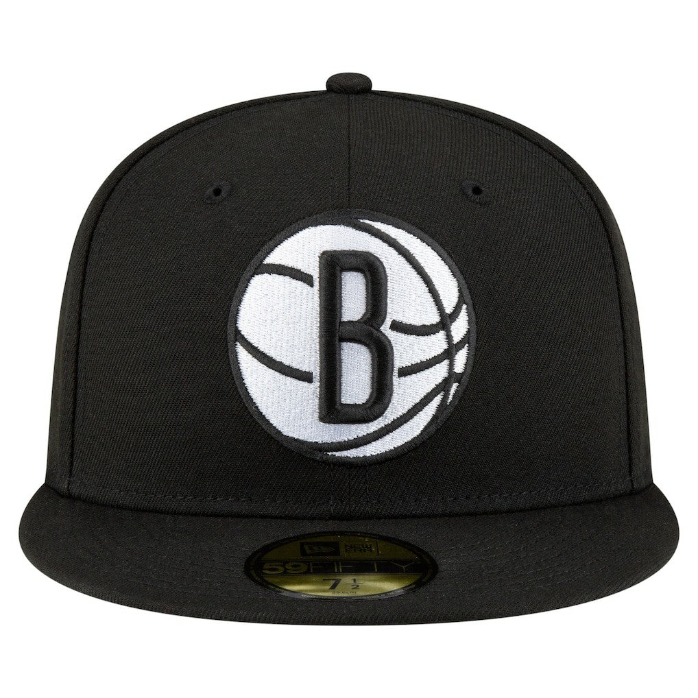 Brooklyn Nets 59FIFTY Fitted Hat Black | New Era outlet