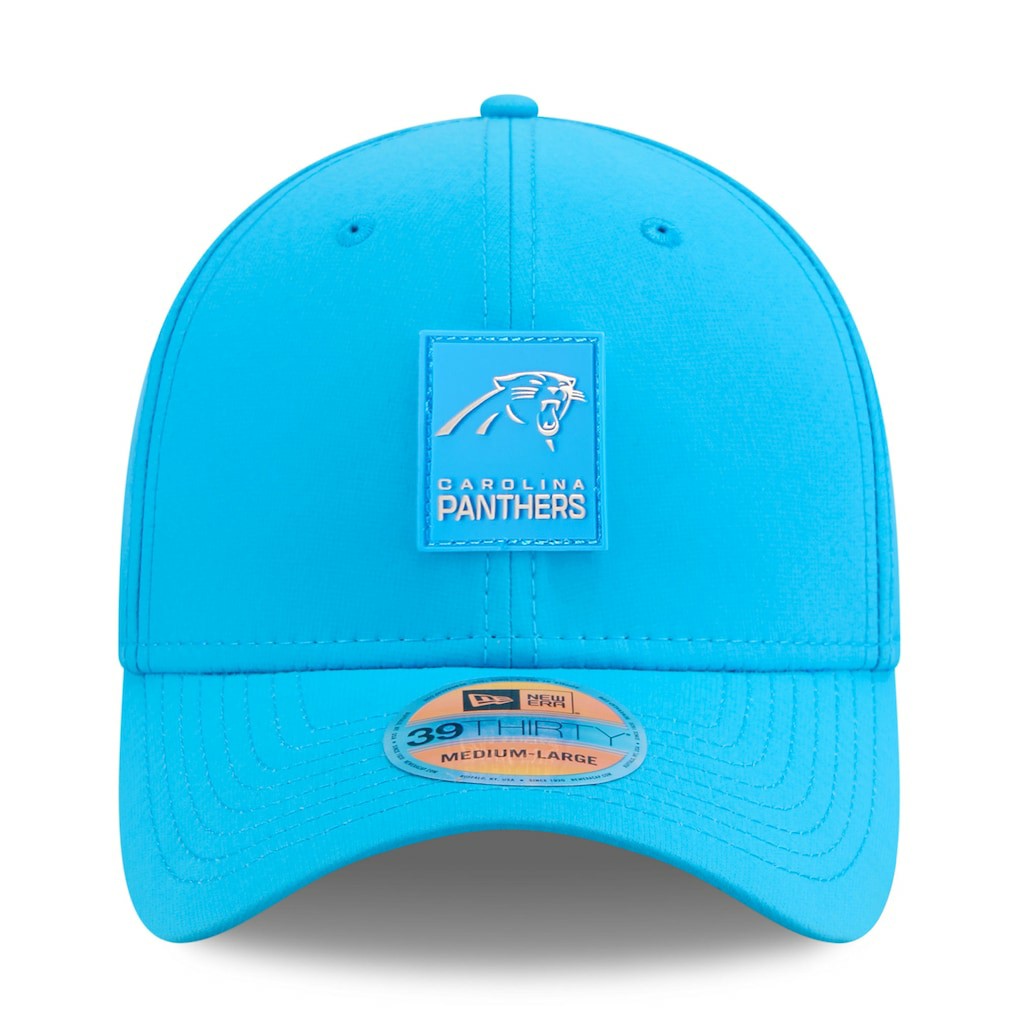 Carolina Panthers New Era 2025 Sideline 39THIRTY Flex Hat Blue