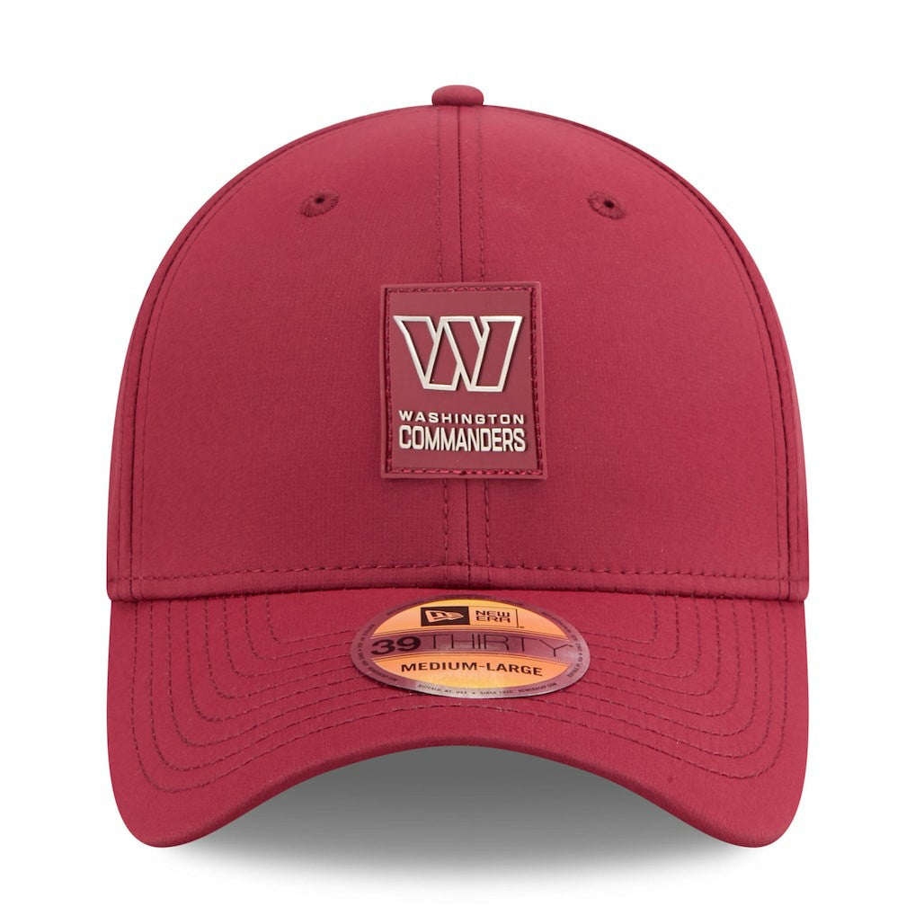 Washington Commanders New Era 2025 Sideline 39THIRTY Flex Hat Burgundy